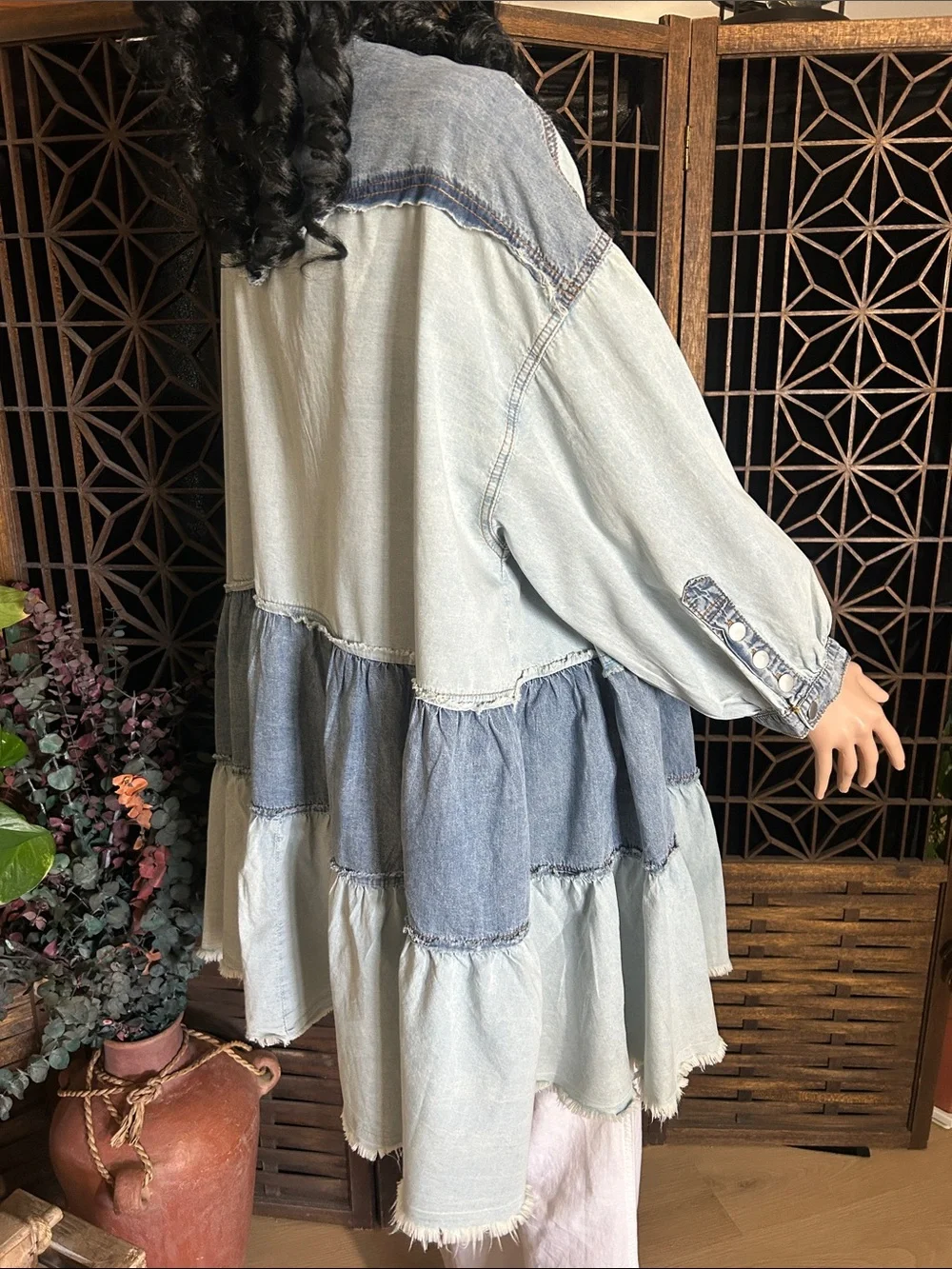 NWOT POL GORGEOUS TOP/DRESS/COVER UP OS - Picture 3 of 10